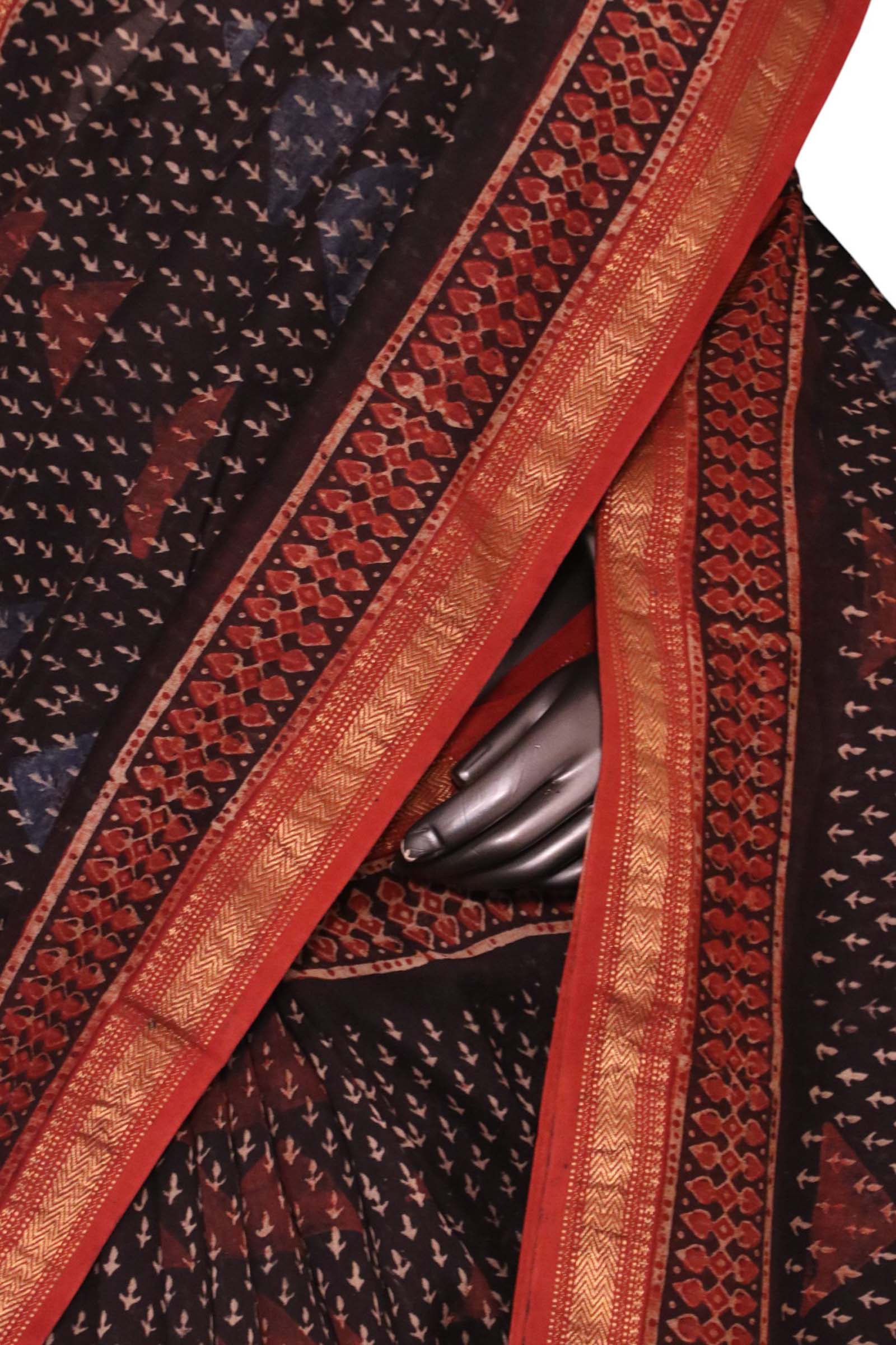 Exclusive Pure Chanderi Cotton Saree AL203871